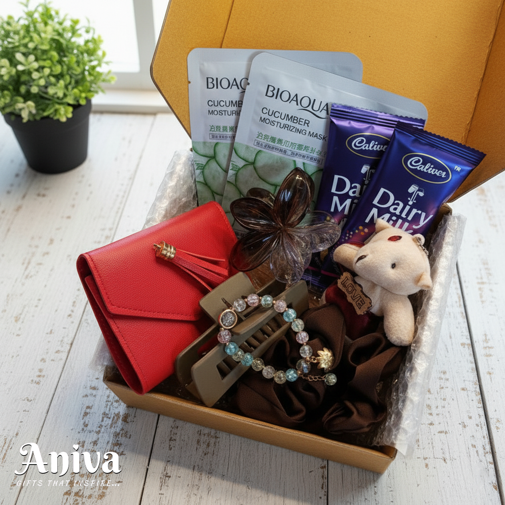 Aniva Imported Gift Pack – Premium Surprise Box for Her in Bangladesh